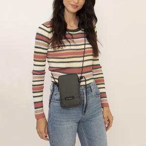 Torba na rame ženska 12x19x3 cm Mina zelena