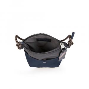 Torba na rame ženska 15x9x4 cm Luna plava