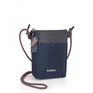 Torba na rame ženska 15x9x4 cm Luna plava