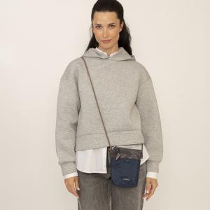 Torba na rame ženska 15x9x4 cm Luna plava