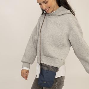 Torba na rame ženska 15x9x4 cm Luna plava