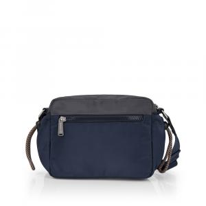 Torba na rame ženska 21x17x10 cm Luna plava