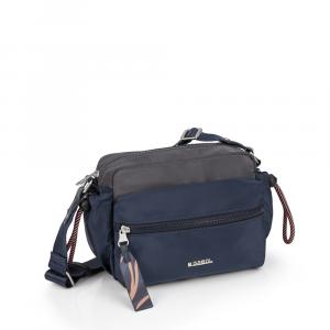 Torba na rame ženska 21x17x10 cm Luna plava