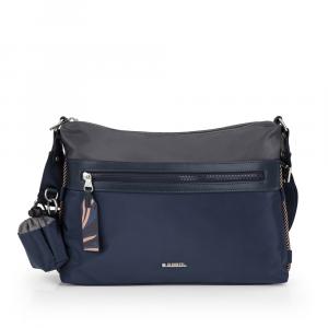 Torba na rame ženska 33x24x9 cm Luna Gabol plava
