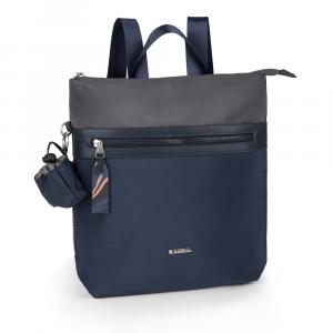 Ranac ženski 30x34x9 cm Luna plava