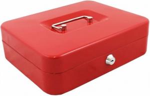Kasa za novac 12'', Alco 300x240x90 crvena