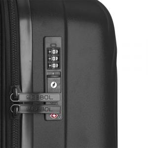 Kofer mali (kabinski) 40x55x20/24 cm polikarbonat 37/44,4l-3 kg Radar crna