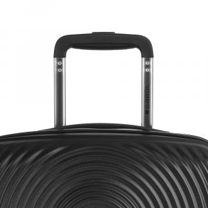 Kofer mali (kabinski) 40x55x20/24 cm polikarbonat 37/44,4l-3 kg Radar crna