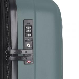 Kofer mali (kabinski) 40x55x20/24 cm polikarbonat 37/44,4l-3 kg Radar zelena
