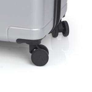 Kofer mali (kabinski) 40x55x20/24 cm polikarbonat 37/44,4l-3 kg Radar srebrna