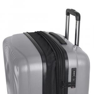 Kofer mali (kabinski) 40x55x20/24 cm polikarbonat 37/44,4l-3 kg Radar srebrna