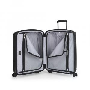 Kofer srednji 45x65x28/31 cm polikarbonat 72,6/80,4l-3,6 kg Radar crna