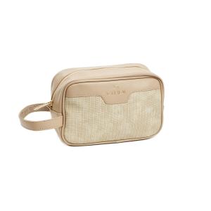 Neseser pravougaoni sa ruckom 0224, 22×8×14 cm Verde krem