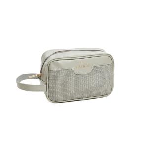 Neseser pravougaoni sa ruckom 0224, 22×8×14 cm Verde siva