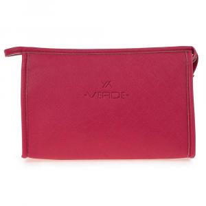 Neseser klasican 0244, 23.5×8×15 cm Verde crvena