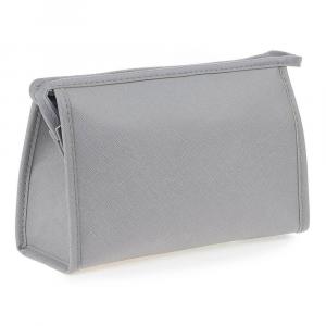 Neseser klasican 0244, 23.5×8×15 cm srebrna