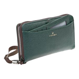 Novčanik ženski sa futrolom za vizit karte 0235, 19.5×3.5×10.5 cm zelena