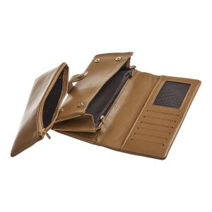 Novčanik ženski sa odvojenom pregradom 1356, 19×4.5×10 cm krem
