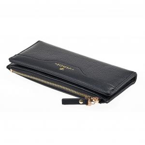 Novčanik ženski sa magnetnim zatvaranjem 1358, 19.5×1.5×9.5 cm crna