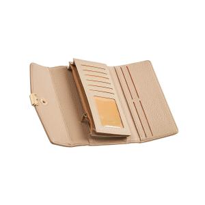 Novčanik ženski veci sa elegantnom kopcom 1432, 20×4×10 cm krem