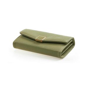 Novčanik ženski veci sa elegantnom kopcom 1432, 20×4×10 cm zelena
