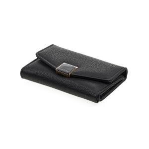 Novčanik ženski manji sa elegantnom kopcom 1433, 15×3×10.5 cm crna