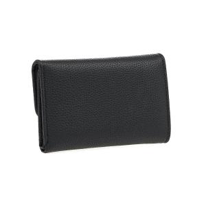 Novčanik ženski manji sa elegantnom kopcom 1433, 15×3×10.5 cm crna