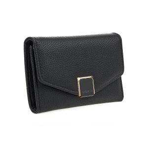 Novčanik ženski manji sa elegantnom kopcom 1433, 15×3×10.5 cm crna