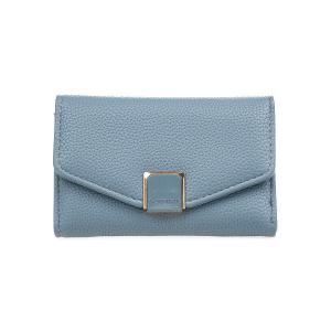 Novčanik ženski manji sa elegantnom kopcom 1433, 15×3×10.5 cm Verde svetlo plava