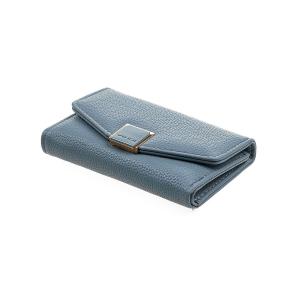 Novčanik ženski manji sa elegantnom kopcom 1433, 15×3×10.5 cm svetlo plava