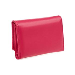 Novčanik ženski sa kopcom  u obliku srca 1439, 15.5×3×10 cm ciklama