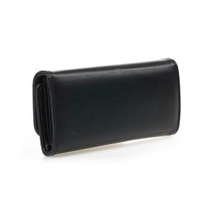 Novčanik ženski sa kopcom u obliku srca 1440, 20×4×11 cm crna