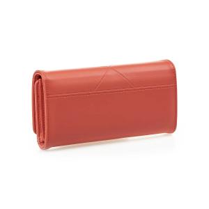 Novčanik ženski pravougaoni sa štepom 1441, 19×3.5×10 cm narandžasta