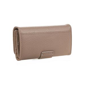 Novčanik ženski pravougaoni sa štepom 1475, 19×2×10 cm svetlo braon