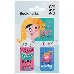 Magnetni Bookmarker MESHU "Cat lover" 3 l MESHU