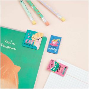 Magnetni Bookmarker MESHU "Cat lover" 3 l 