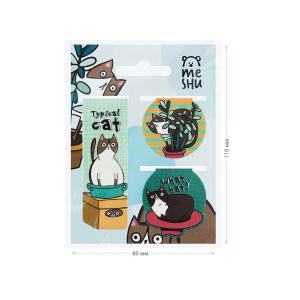 Magnetni Bookmarker MESHU "Juisy cat" 3 l 