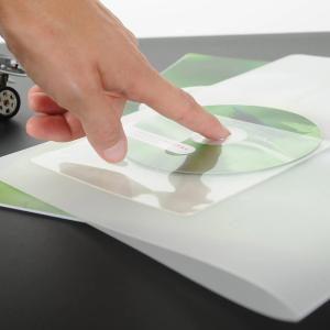 Samolepljivi džep za CD/DVD sa prorezom 127x127 1/10, 3L - Djois 