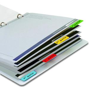 Samolepljive indeksne oznake permanent 1/72, 3L - Djois sortirano