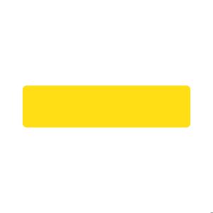 Simboli za podno obeležavanje "pravougaonik" 1/10, Tarifold - Djois žuta