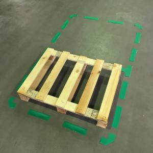 Simboli za podno obeležavanje "pravougaonik" 1/10, Tarifold - Djois Tarifold zelena