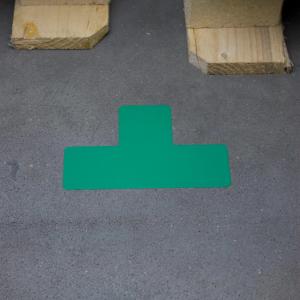 Simboli za podno obeležavanje "T" forma 1/10, Tarifold - Djois zelena