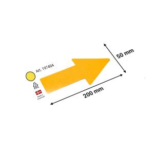 Simboli za podno obeležavanje "strelica" 1/10, Tarifold - Djois žuta