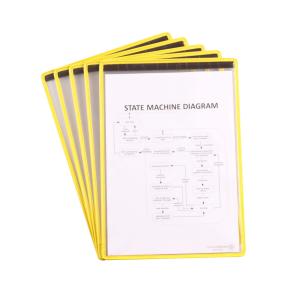 Ramovi za označavanje sa magnetom A4 pak. 1/5, Tarifold - Djois Tarifold žuta