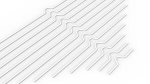 Kalendar kukice žičane, forma 2, 150 mm, pak 1/100 bela