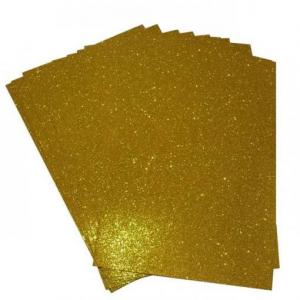 EVA pena A4 1/10 Glitter samolepljiva Ostalo zlatna