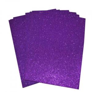 EVA pena A4 1/10 Glitter samolepljiva Ostalo ljubičasta