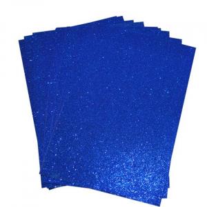 EVA pena A4 1/10 Glitter  plava