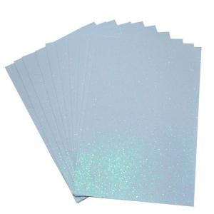 EVA pena A4 1/10 Glitter samolepljiva Ostalo bela