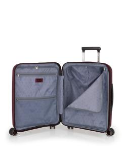 Kofer mali (kabinski) PROŠIRIVI 40x55x20/25cm Polypropilen Brooklyn 41,7/47,4 l-2,8 kg bordo